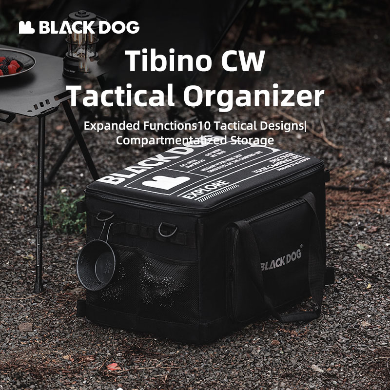 Camping Cooking Organizer - Black Dog Outdoor Camping Equipment 51L