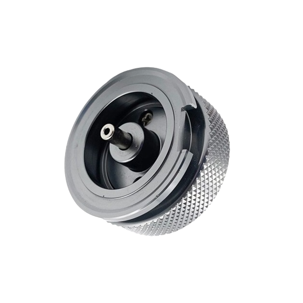 Camping Cooking No Gas - Aluminum Alloy Gas Canister Adapter Converter