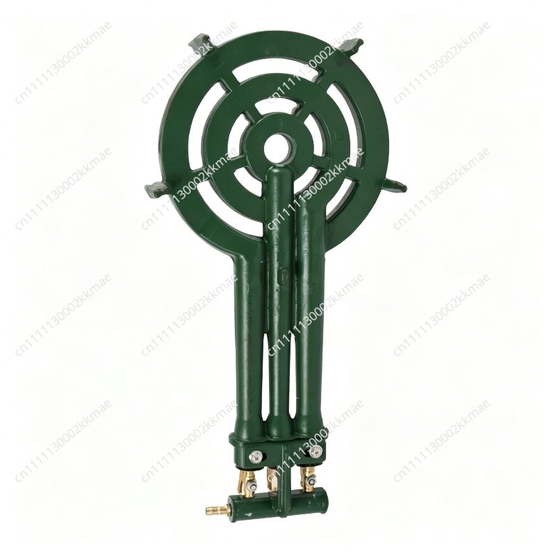 Camping Cooking Ring - Portable Gas Stove with Cast Iron