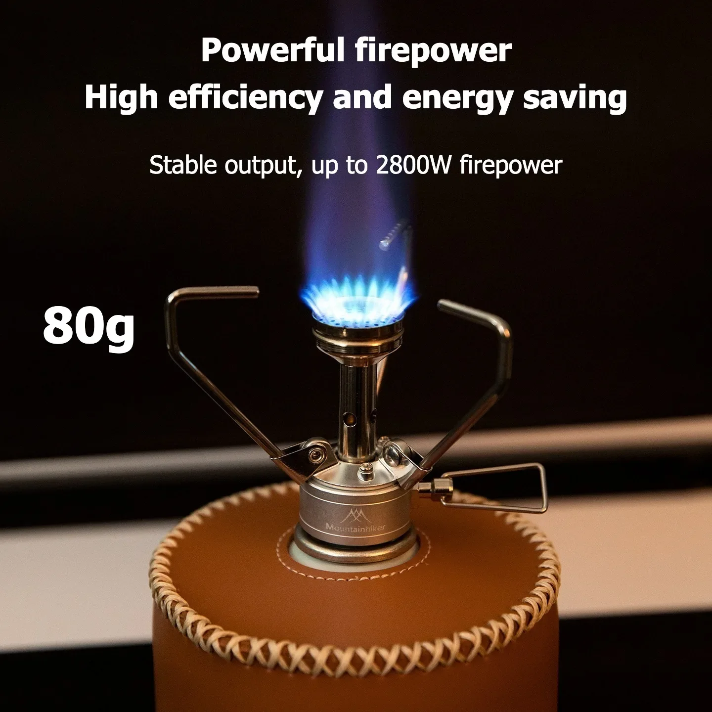Camping Cooking No Gas - Mountainhiker Ultralight 304 stainless steel Integrated