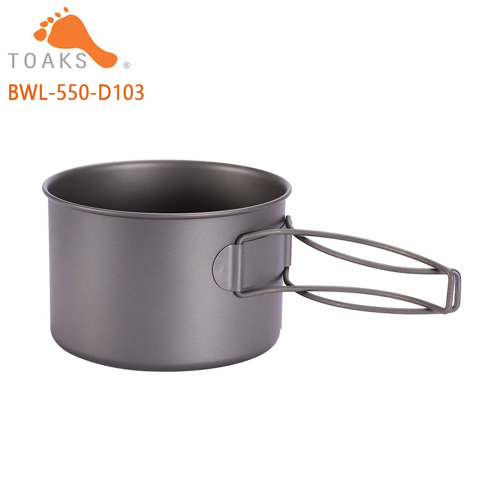 TOAKS BWL-550  Camping Titaniu - Camping Outdoor Cooking Equipment 评论和价格