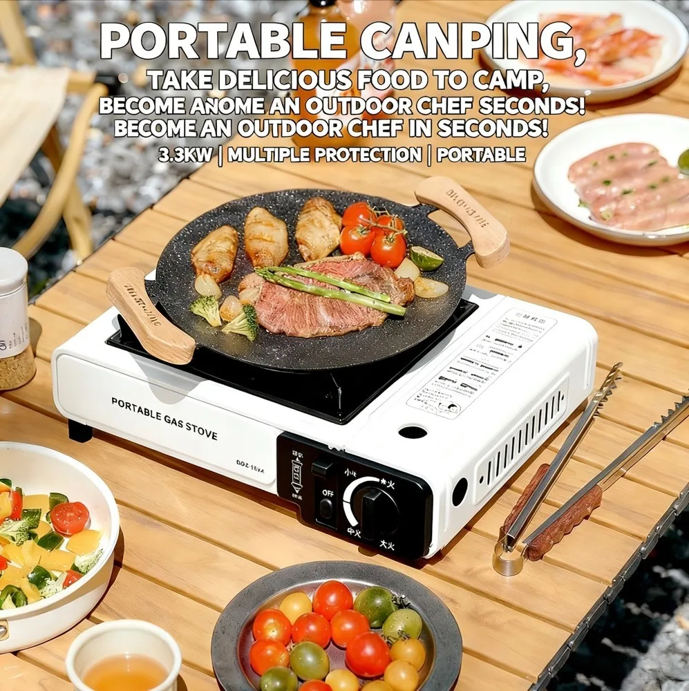 Portable Outdoor Gas Stove, Su - Camping Cooking Ring 评论和价格