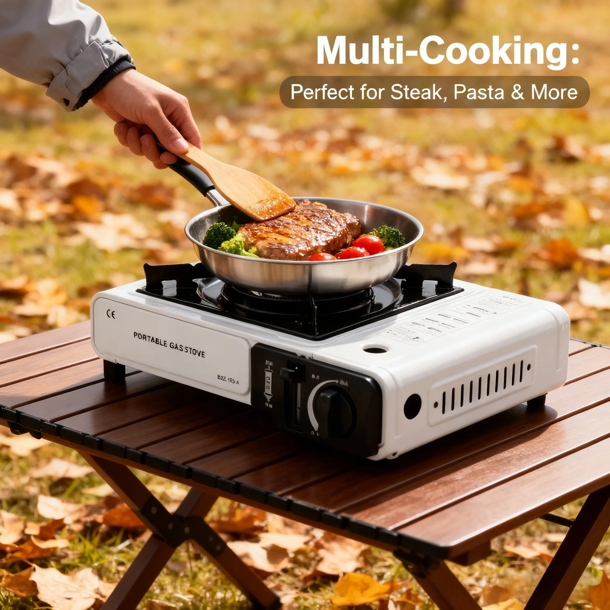 Portable Outdoor Gas Stove, Su - Camping Cooking Ring 评论和价格