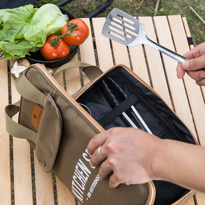 8pcs Camping Kitchen Cookware  - Camping Outdoor Cooking Equipment 评论和价格