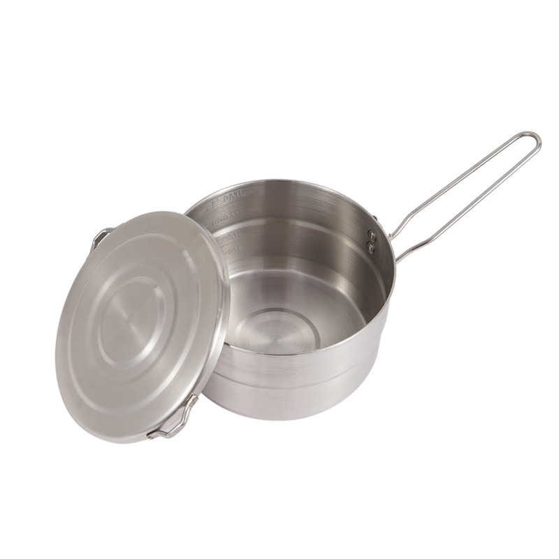 Outdoor Stainless Steel Cookin - Camping Cooking Pot With Lid 评论和价格