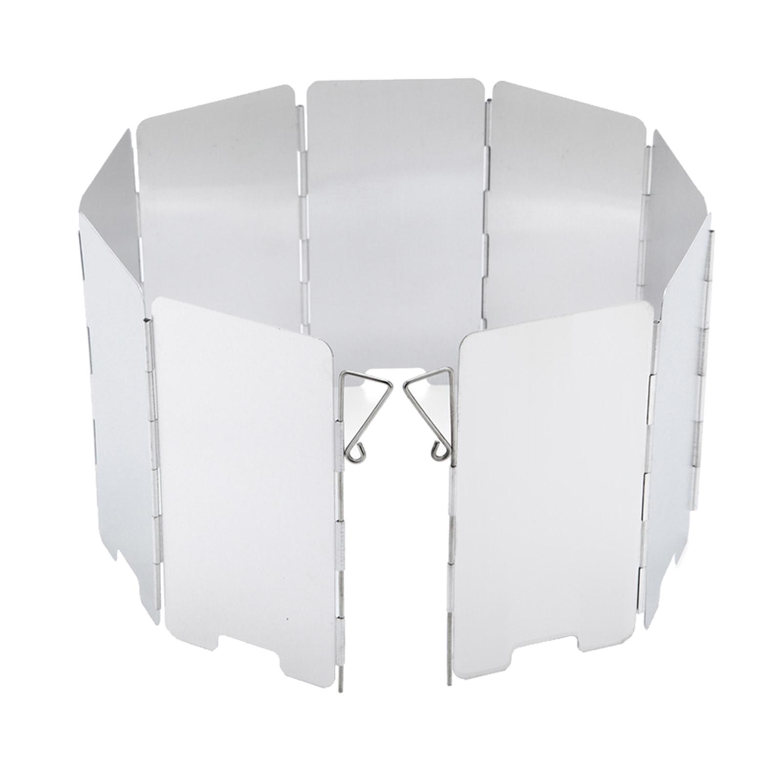 Foldable Gas Stove Wind Shield - Camping Cooking No Gas 评论和价格