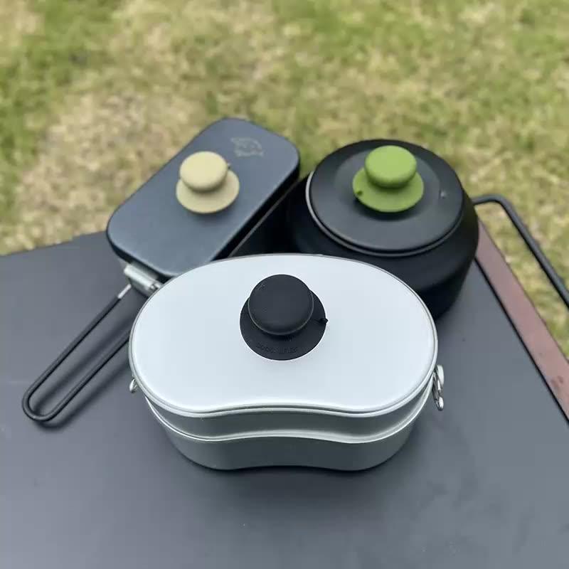 1PC Silicone Pot Lid Knob 4.9c - Camping Cooking Pot With Lid 评论和价格