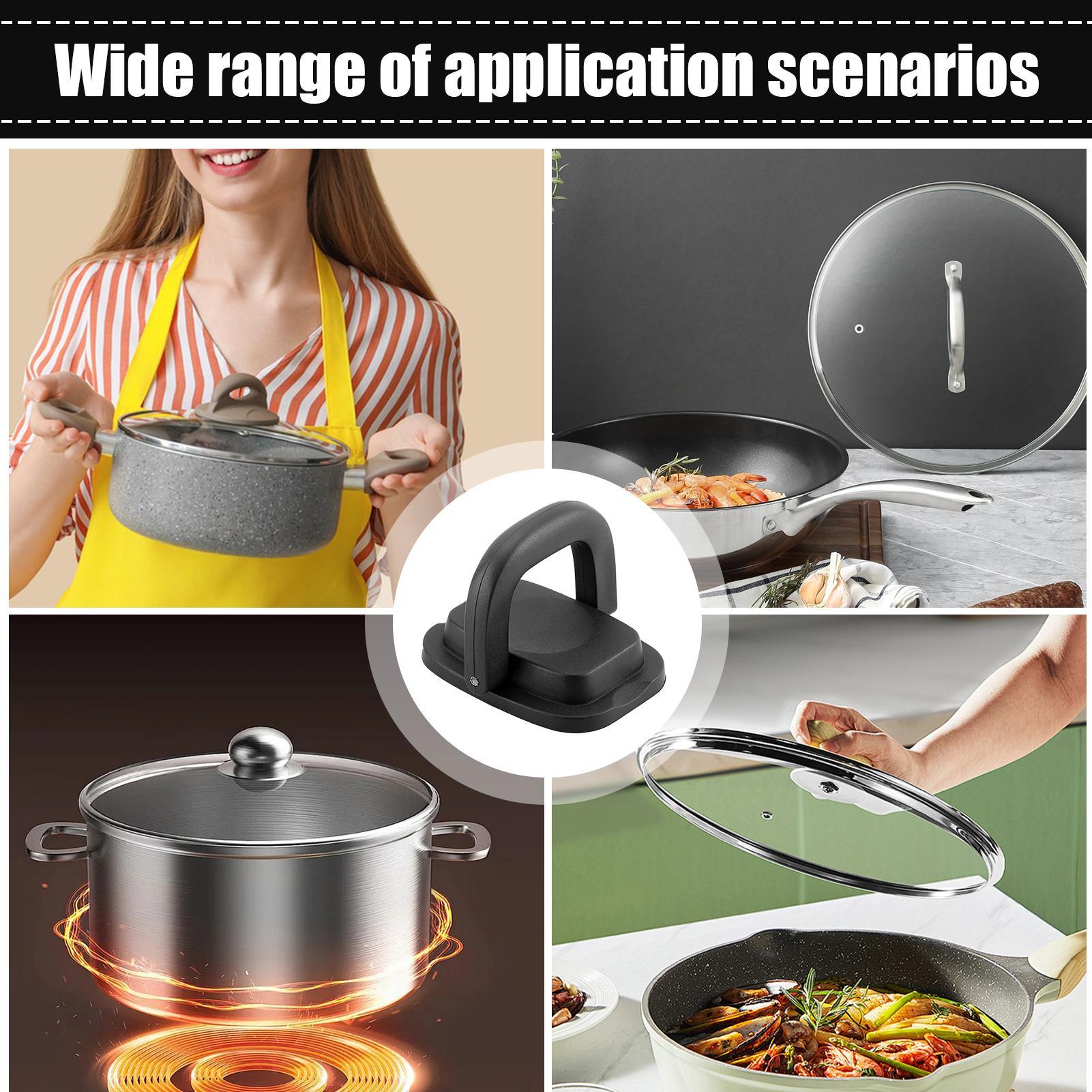 1pc Folding Grip Handle Kitche - Camping Cooking Pot With Lid 评论和价格