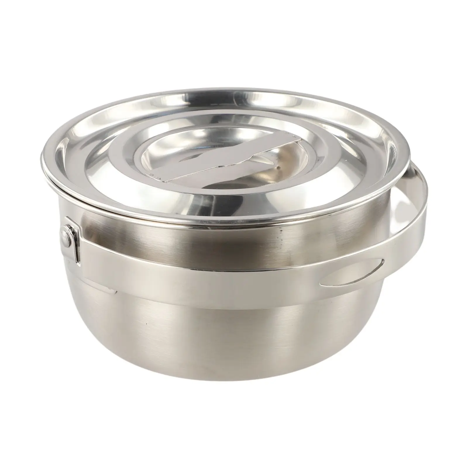 Camping Pot Made of Stainless  - Camping Cooking Pot With Lid 评论和价格