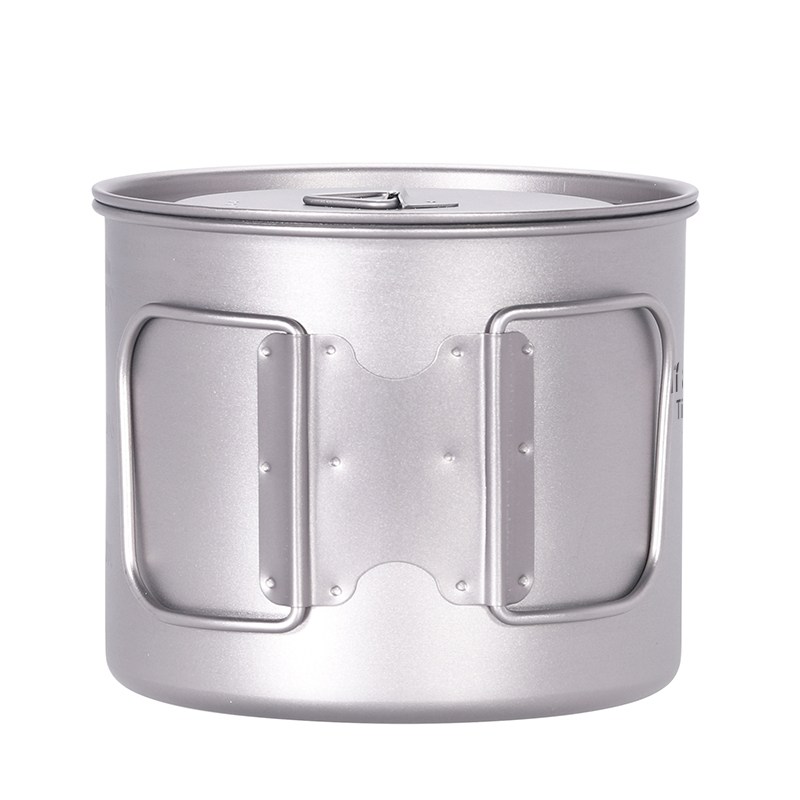 Tiartisan Titanium 1.1L Campin - Camping Cooking Pot With Lid 评论和价格