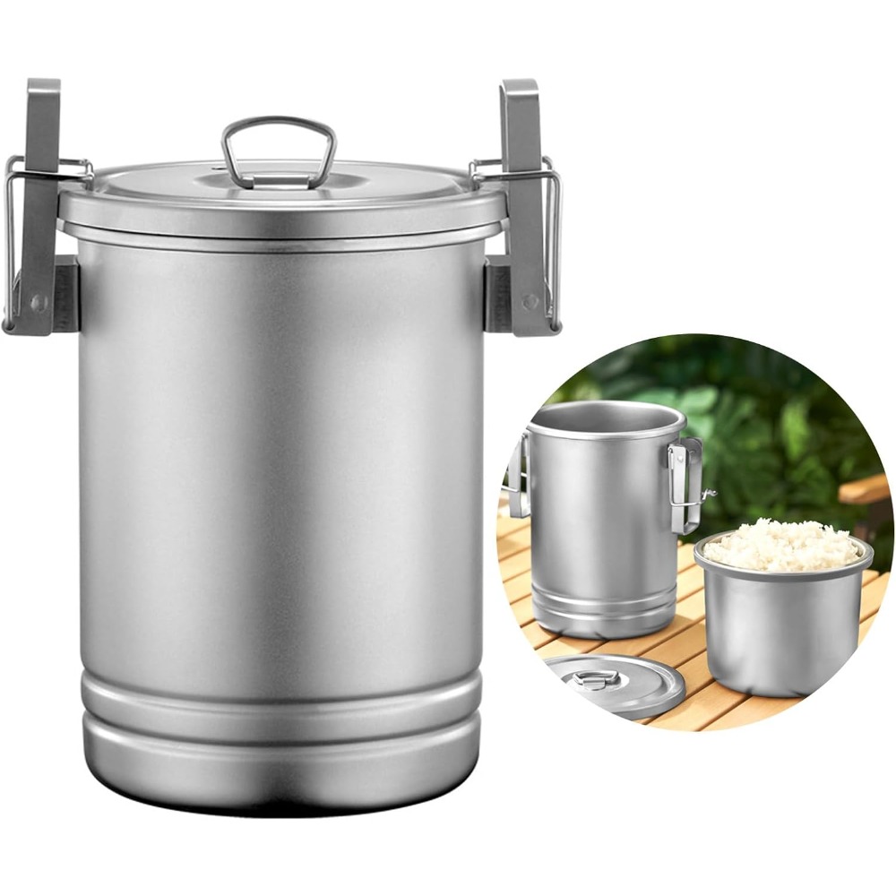 Camping Cooking Nested Pot Set - Nesting Camping Cooking Set 评论和价格