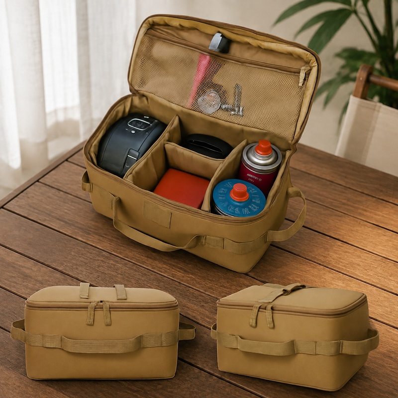 Durable Camping Storage Tote w - Camping Outdoor Cooking Equipment 评论和价格