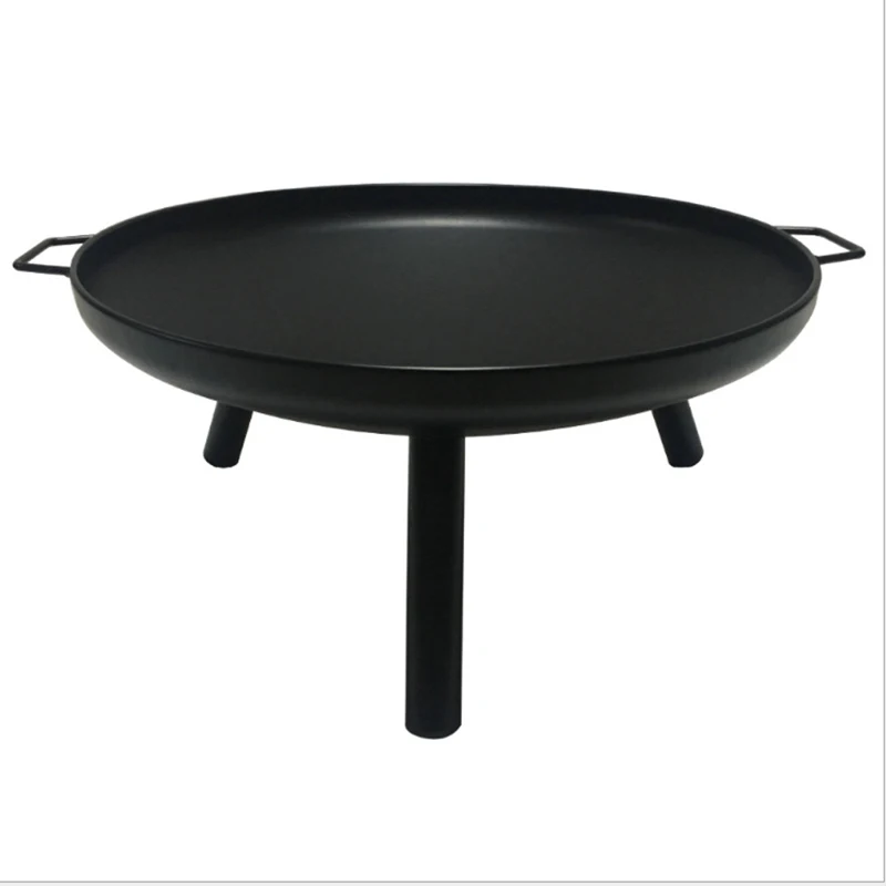 24 Inch Fire Bowl with Barbecu - Camping Cooking Basket 评论和价格