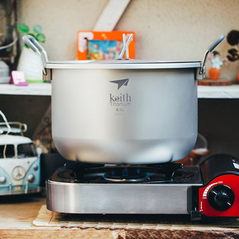 Keith-Camping Cooking Set, Tit - Camping Cooking Basket 评论和价格