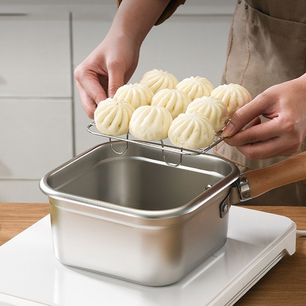 Portable Stainless Steel Fryin - Camping Cooking Basket 评论和价格