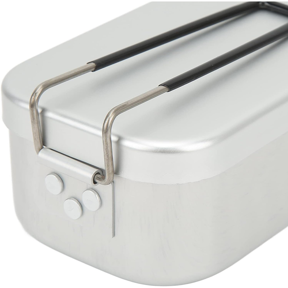 800ML Aluminum Lunch Boxes Out - Camping Outdoor Cooking Equipment 评论和价格
