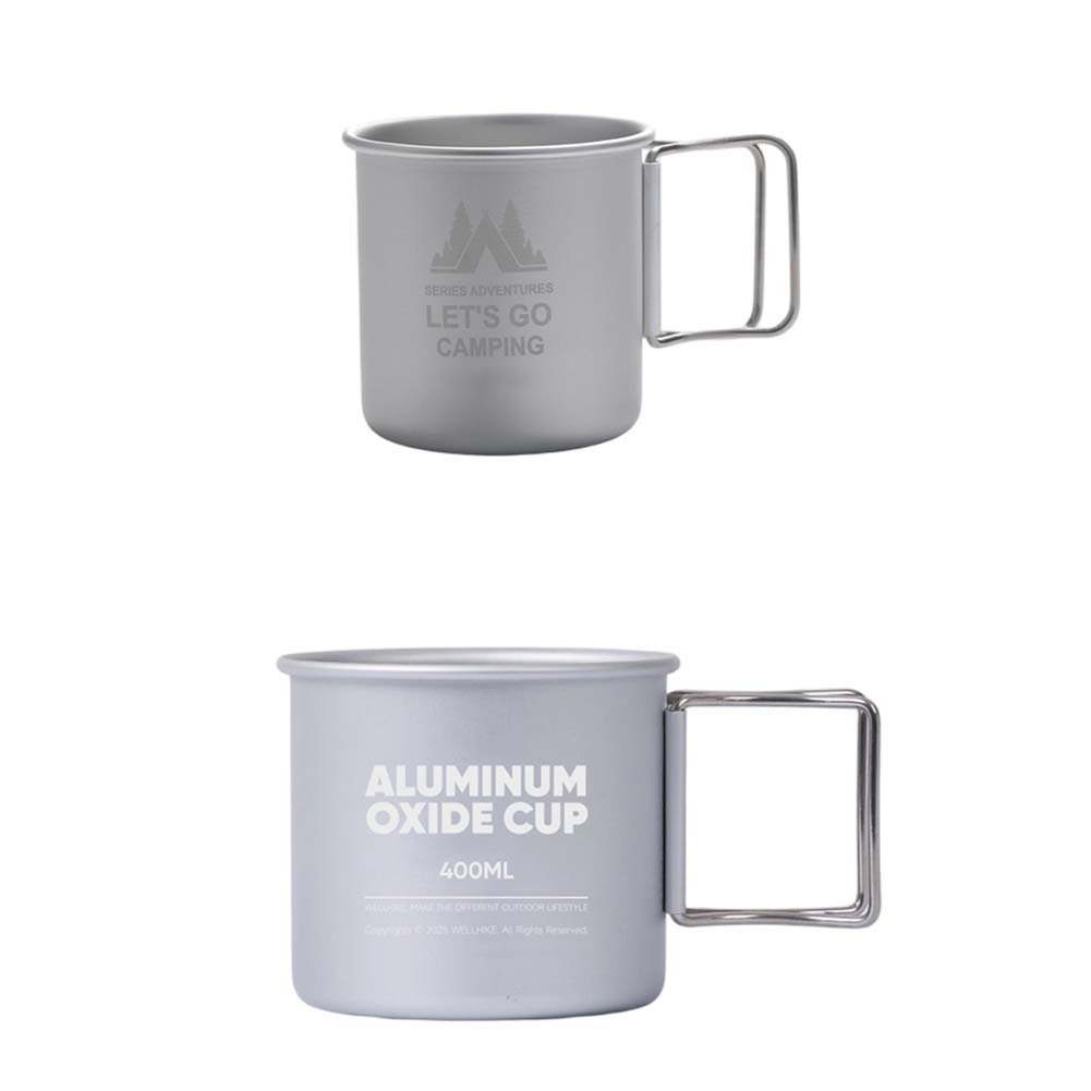 Aluminum Alloy Camping Mug Set - Nesting Camping Cooking Set 评论和价格
