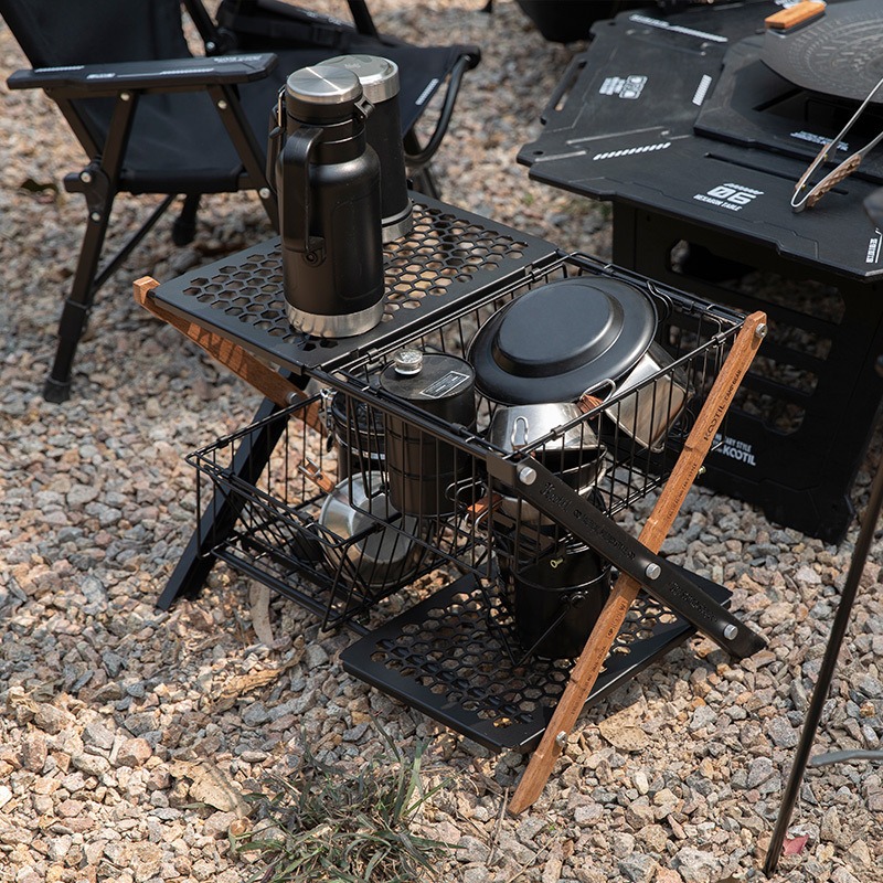 Portable Folding Camping Table - Camping Cooking Basket 评论和价格