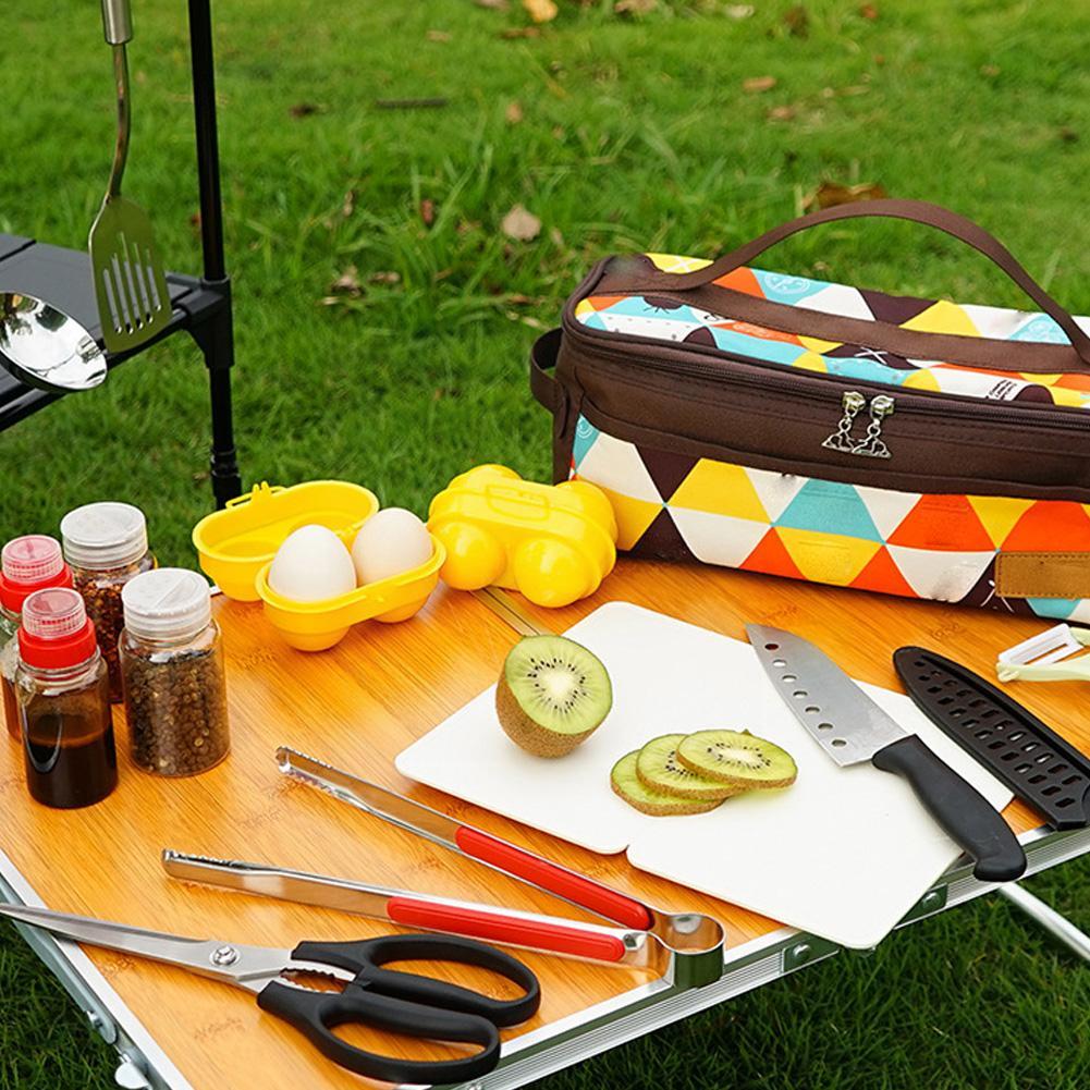 2 Grid Egg Storage Box Contain - Camping Cooking Organizer 评论和价格