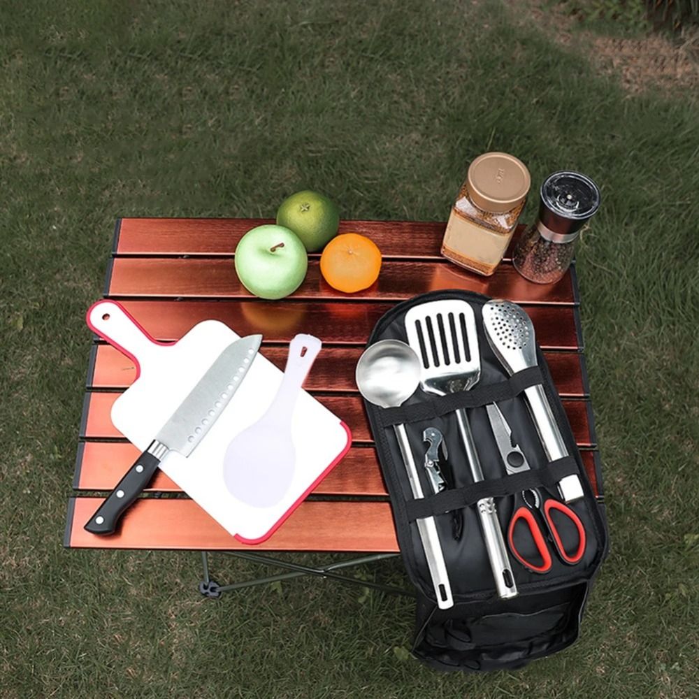 2024 Picnic Utensil Set Storag - Camping Outdoor Cooking Equipment 评论和价格