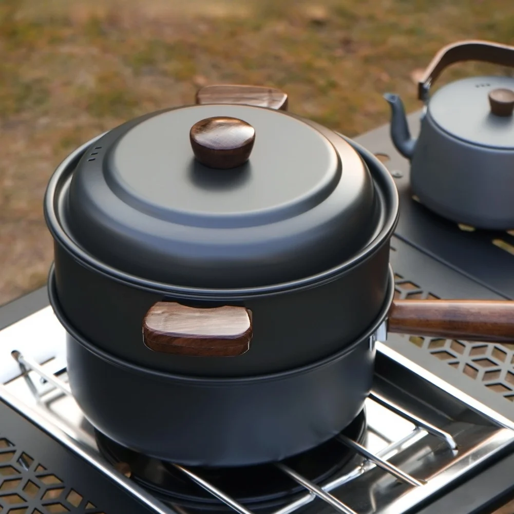 3L Camping Cooking Pot Set Alu - Camping Cooking Pot With Lid 评论和价格
