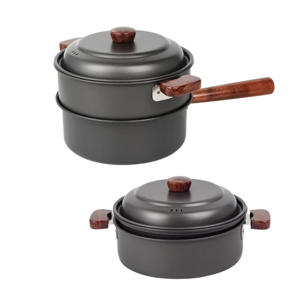 3L Camping Cooking Pot Set Alu - Camping Cooking Pot With Lid 评论和价格