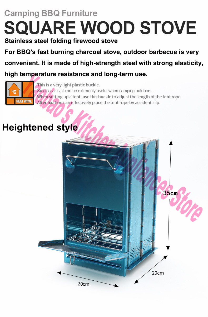 Wood Stove Outdoor Camping Equ - Camping Outdoor Cooking Equipment 评论和价格