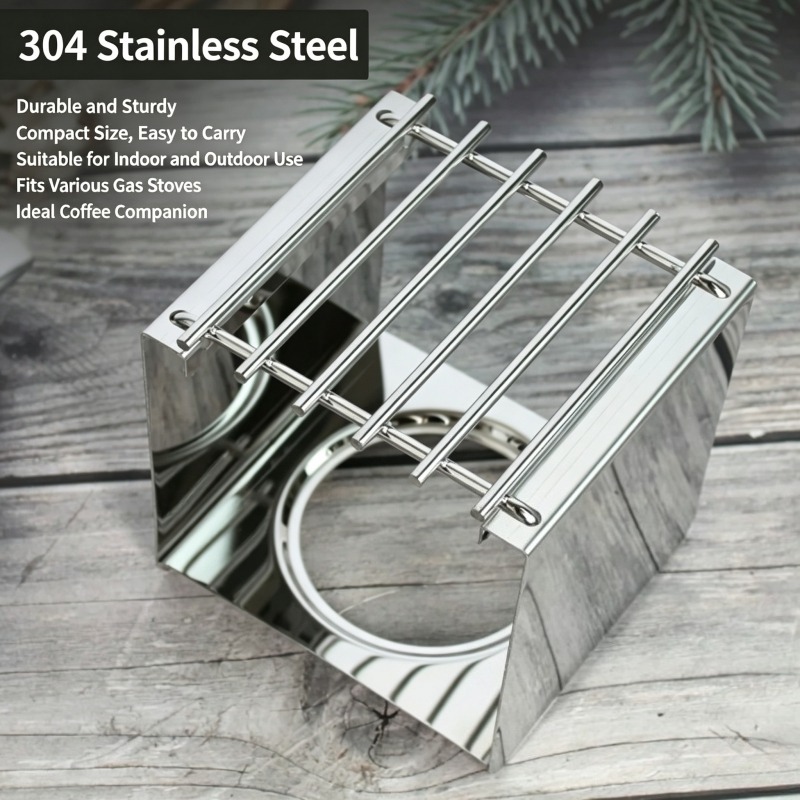 Stainless Steel Square Coffee  - Camping Outdoor Cooking Equipment 评论和价格