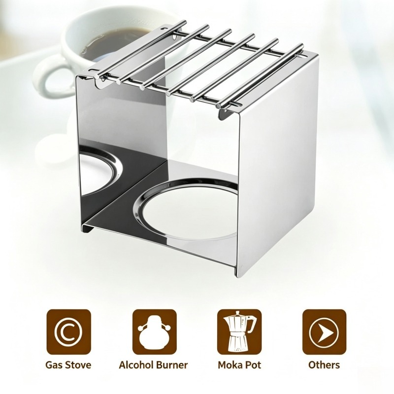 Stainless Steel Square Coffee  - Camping Outdoor Cooking Equipment 评论和价格