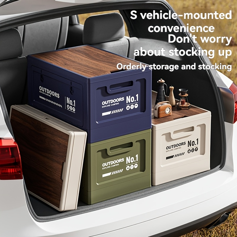 Outdoor Camping Storage Box Ca - Camping Cooking Basket 评论和价格