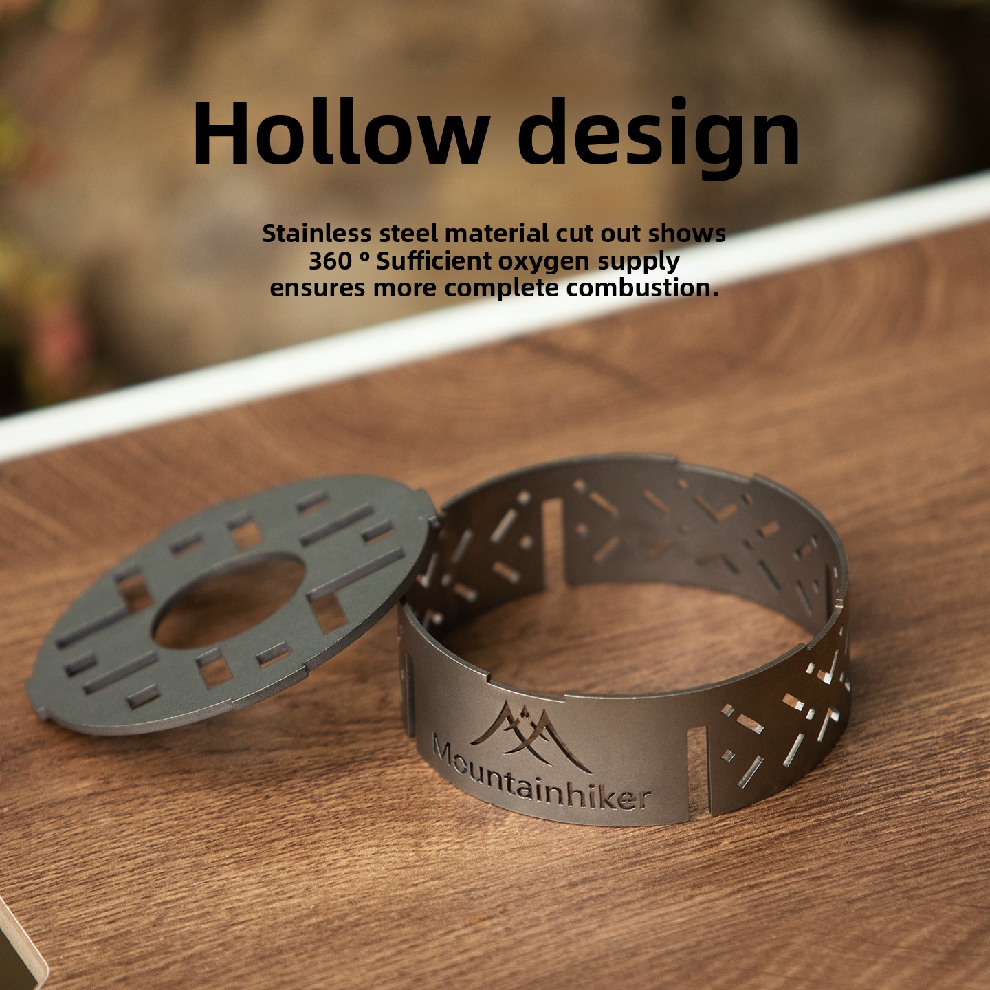 MOUNTAINHIKER Windproof ring w - Camping Cooking Ring 评论和价格