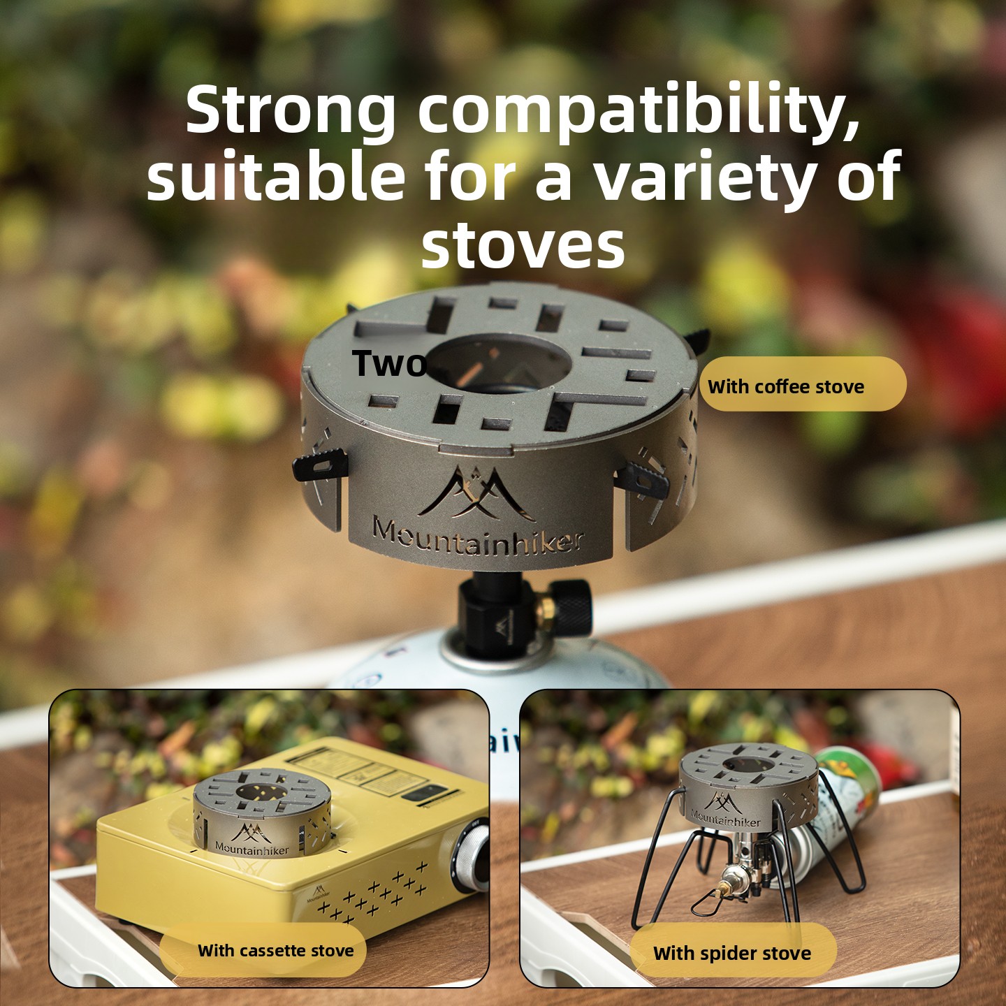 MOUNTAINHIKER Windproof ring w - Camping Cooking Ring 评论和价格