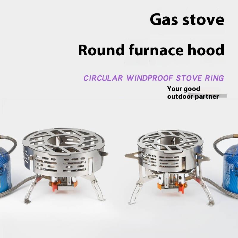 Outdoor Stove Windshield Porta - Camping Cooking Ring 评论和价格