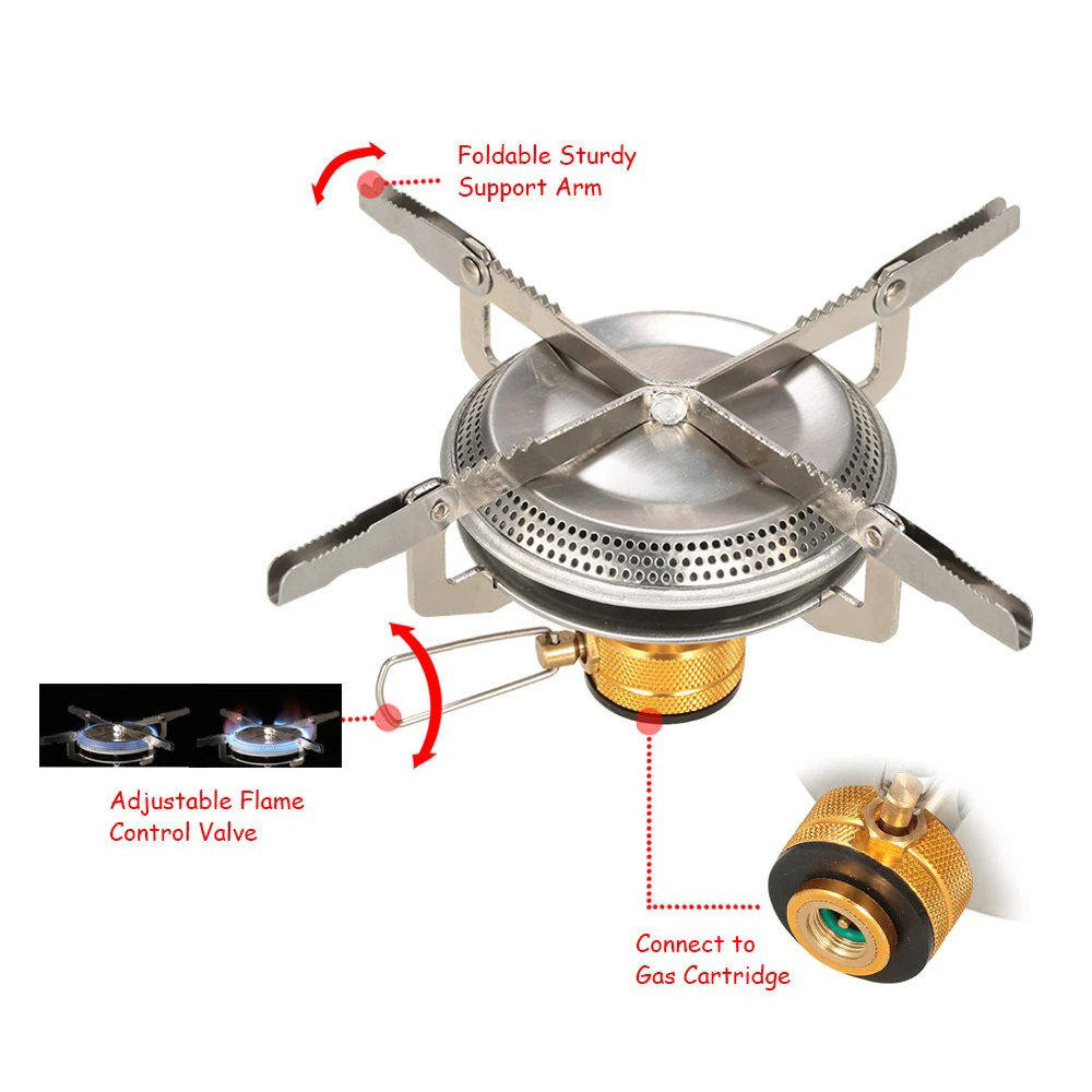Outdoor Camping Gas Stove Ultr - Camping Cooking No Gas 评论和价格