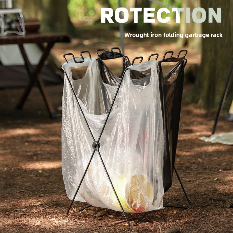Portable Folding Garbage Bag H - Camping Cooking Organizer 评论和价格
