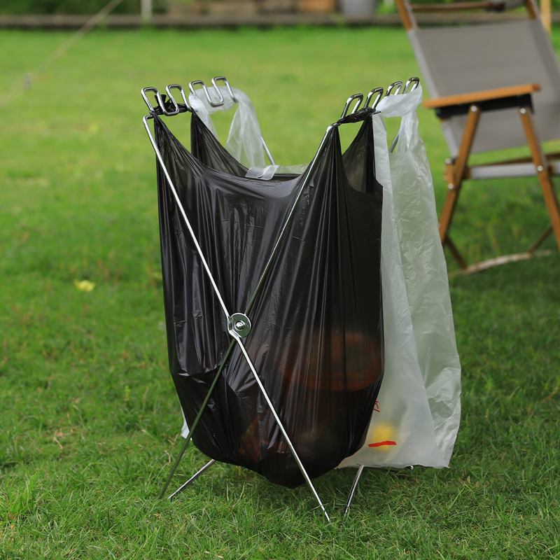 Portable Folding Garbage Bag H - Camping Cooking Organizer 评论和价格