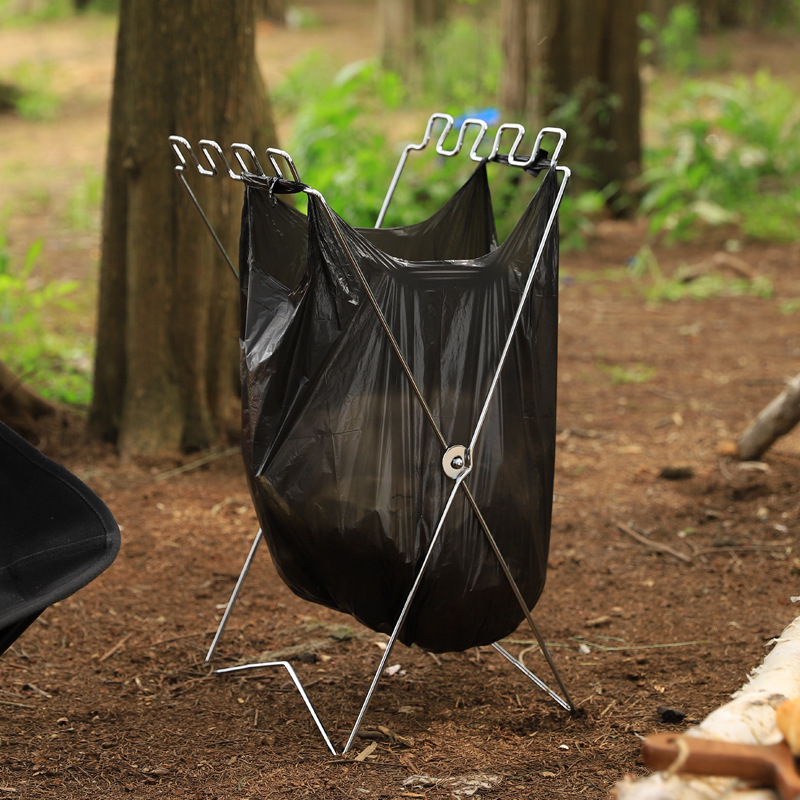 Portable Folding Garbage Bag H - Camping Cooking Organizer 评论和价格