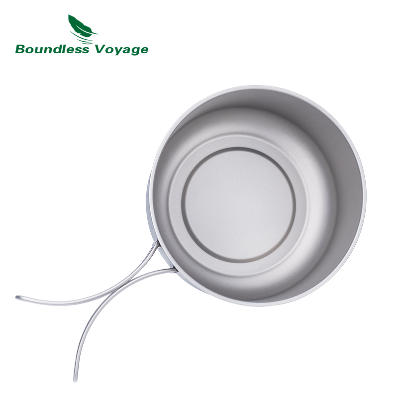 Boundless Voyage Titanium Camp - Camping Cooking Pot With Lid 评论和价格