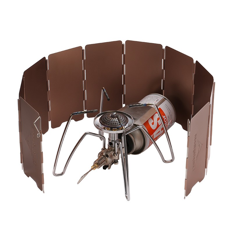 10 Plates Bronze-coloured Fold - Camping Cooking No Gas 评论和价格