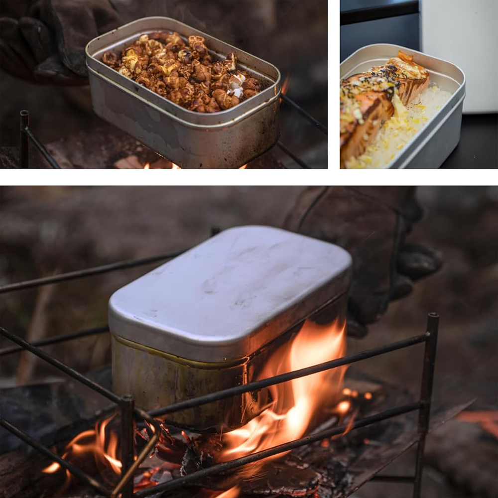 Foldable Bento Box Handle, Lun - Camping Outdoor Cooking Equipment 评论和价格
