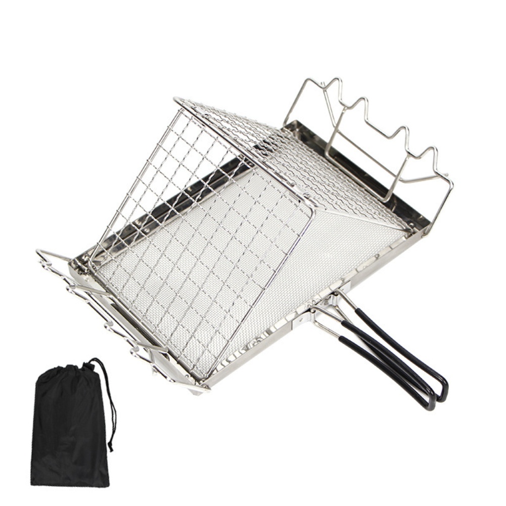 Stainless Steel Grill Rack for - Camping Cooking Over Fire 评论和价格
