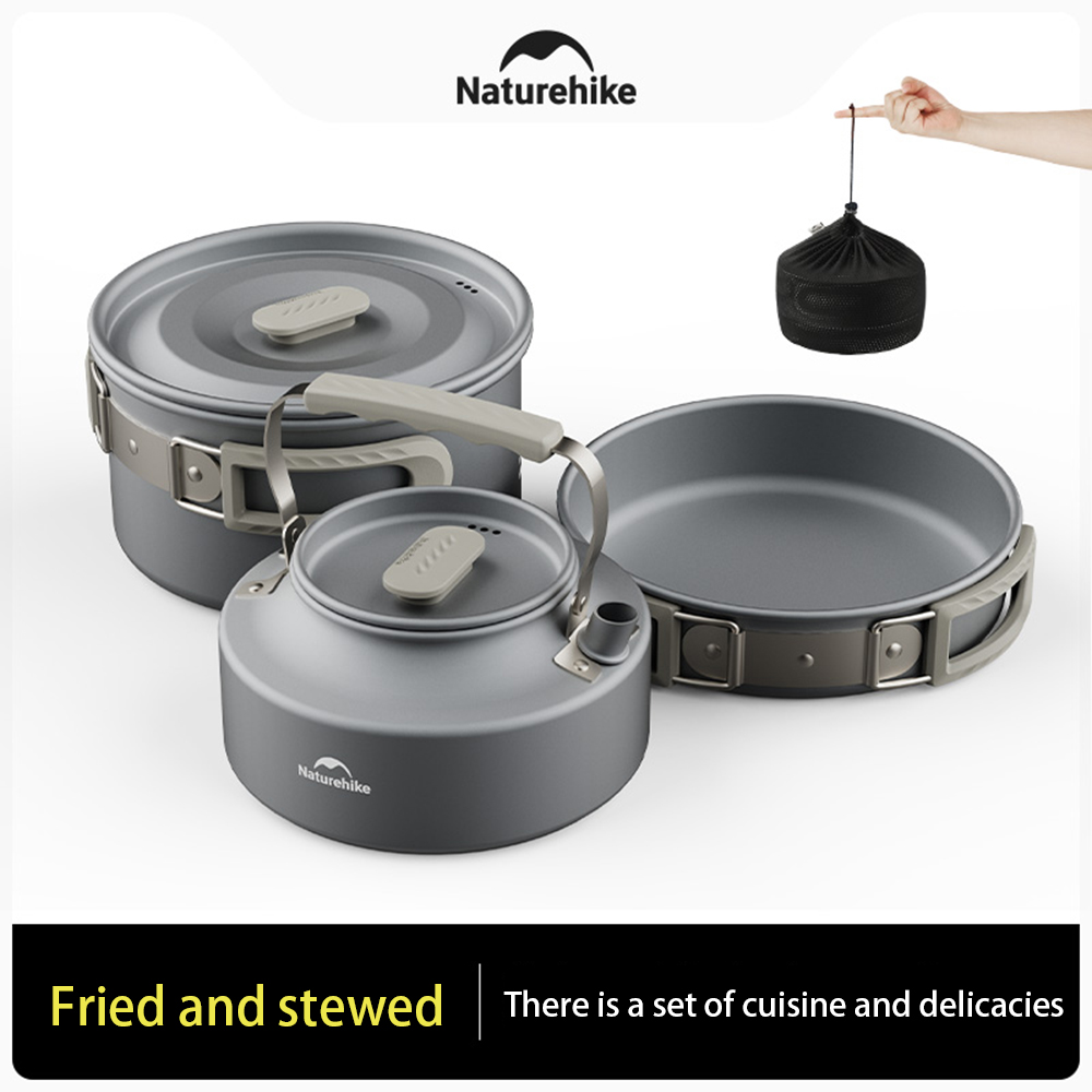 Naturehike Outdoor Pot Set,Cam - Camping Outdoor Cooking Equipment 评论和价格