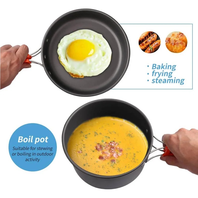 Camping Cooking set Camping Co - Camping Outdoor Cooking Equipment 评论和价格