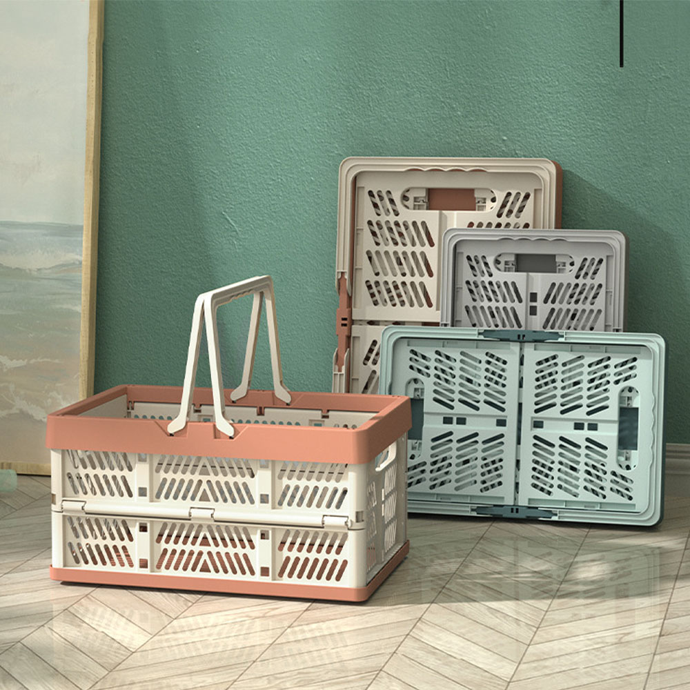 Portable Foldable Plastic Stor - Camping Cooking Basket 评论和价格